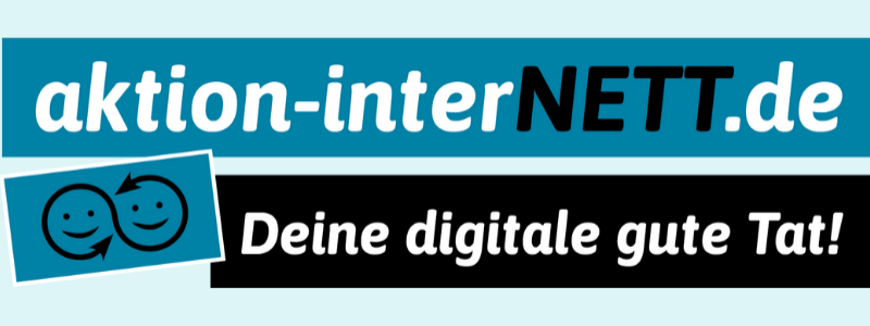 Aktion InterNETT - Deine digitale gute Tat!